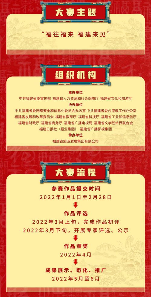 福見創(chuàng)意·文化生輝——2022福建“福”文化創(chuàng)意設計大賽暨文化藝術交流活動策劃